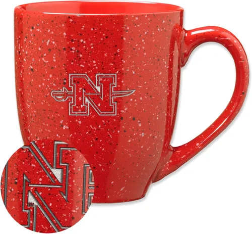 Miniatura 452 de Rico Industries NCAA Virginia Tech Hokies Maroon - Taza de café de cerámica grabada con láser, color del equipo, 16 onzas