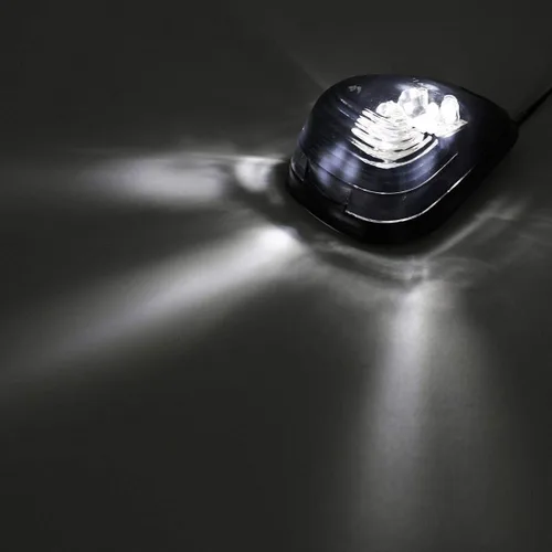 Miniatura 2 de 5 piezas de lentes ahumadas con luces marcadoras LED blancas para techo de cabina, repuesto de lámpara superior de luz de marcha compatible con Ford