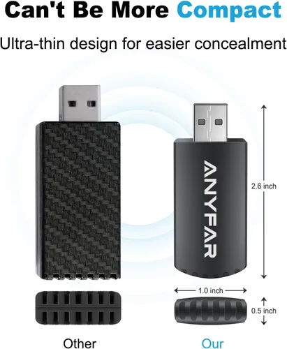 Miniatura 4 de Adaptador inalámbrico Carplay para iPhone, chip 5G de doble núcleo que se conecta automáticamente en segundos sin latencia, diseño de ventilación