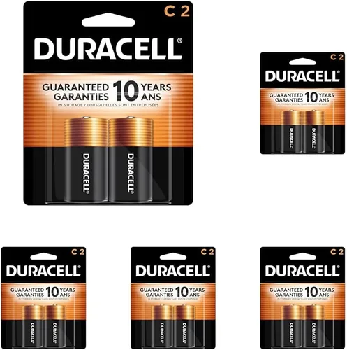 Miniatura 10 de Duracell Coppertop - Baterías C, 2 unidades (paquete de 1), batería C con energía de larga duración, baterías alcalinas multiusos para dispositivos