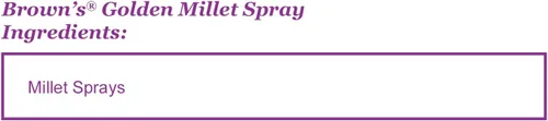 Miniatura 3 de F.M. Brown's - Spray de mijo dorado, 5 libras
