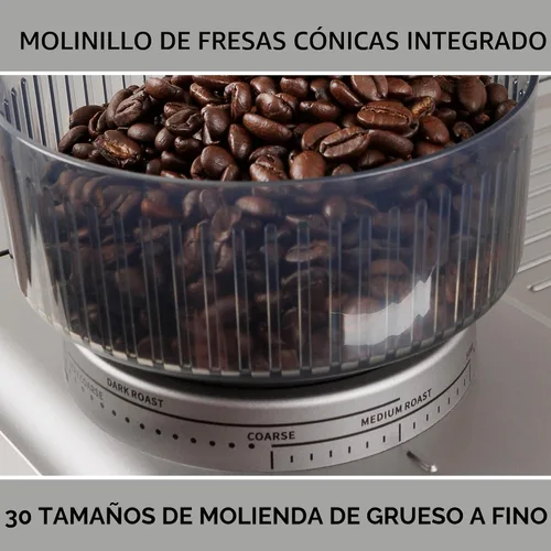Miniatura 5 de Máquina de Espresso Kenmore - Cafetera Automática con Prensador Automático, Limpieza Automática, Vaporizador de Leche y Espumador, Molinillo