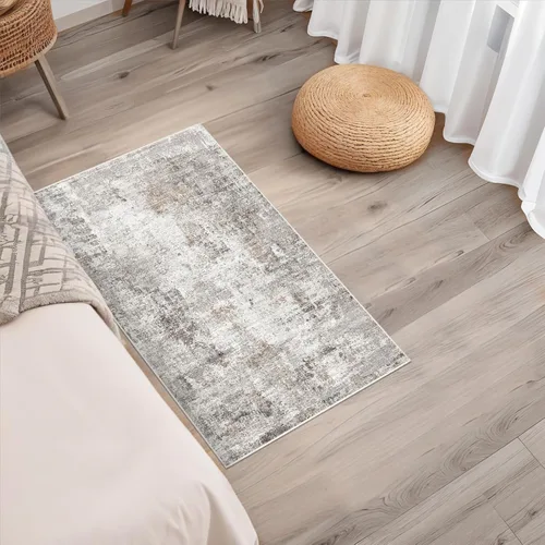 Miniatura 4 de Alfombra antideslizante lavable de 2 x 3 pies - Alfombra suave de pelo bajo para cocina, entrada y dormitorio - Tapete moderno para puerta