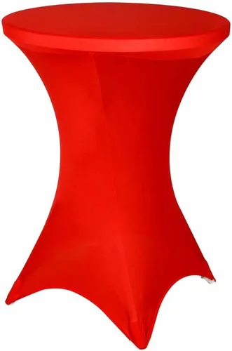Miniatura 7 de BalsaCircle Mantel elástico ajustable de elastano negro de 36 pulgadas para decoración de bodas, fiestas, eventos