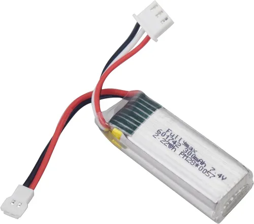 Miniatura 6 de sea jump 3 unids 7.4 V 300 mAh batería de litio+1to3 línea de conversión de carga para WLToys F959 XK DHC-2 A600 A700 A800 A430 planeador remoto