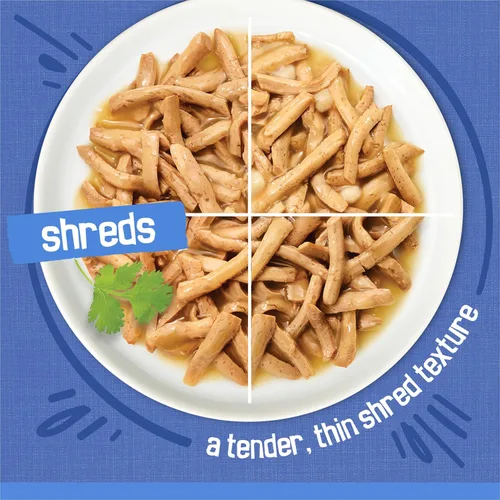 Miniatura 4 de Purina Friskies - Paquete variado de alimentos húmedos para gatos en salsa, trizas sabrosas con cena de res, pavo y queso, cena de pollo y salmón