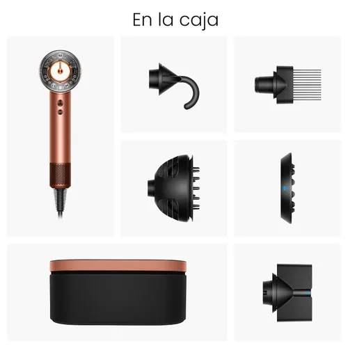 Miniatura 12 de Dyson Supersonic Nural™ Secador de pelo Seda ámbar