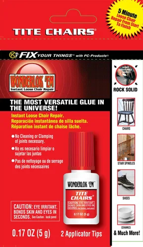 Miniatura 3 de Sillas Wonderlokking Tite, Adhesivo para Juntas de Silla y Reparación de Muebles de PC-Products, 20 gramos 208113