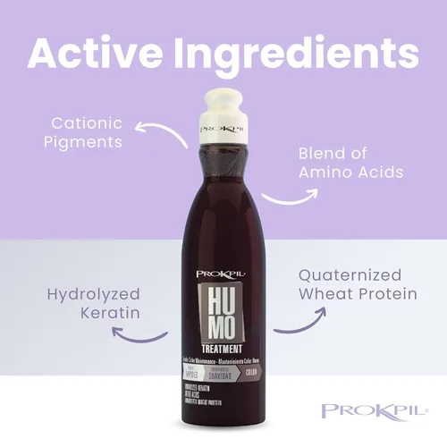 Miniatura 7 de Prokpil Tratamiento Humo Mantenimiento Nuance Mascarilla Gris Oscuro para Cabello Rubio Matizante Humo Tratamiento y Mantenimiento Natural
