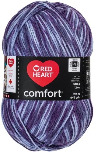 Miniatura 18 de RED HEART Hilo Comfort Shimmers, ópalo blanco