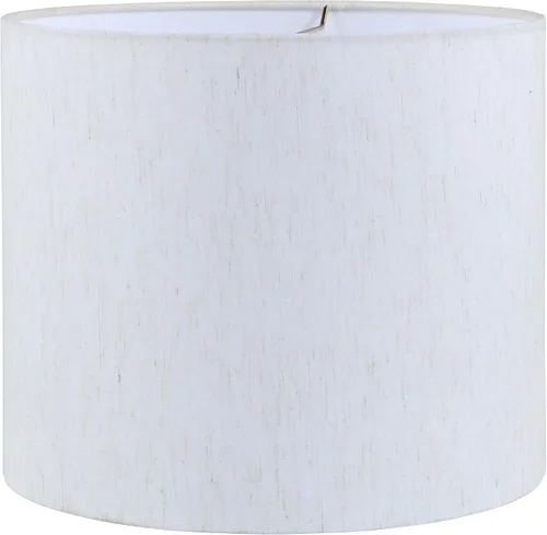 Miniatura 23 de Aspen Creative 31090A pantalla para lámpara de araña de transición con forma de cilindro en color beige, 12 pulgadas de ancho (12 x 12 x 10 pulgadas)