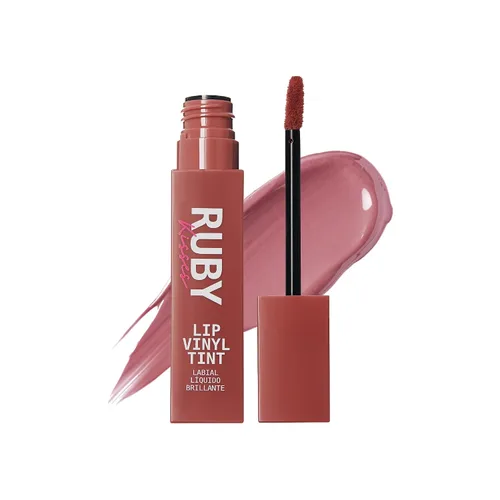 Miniatura 11 de Ruby Kisses Crema labial de terciopelo, lápiz labial con acabado mate, color rico, tinte de labios de larga duración, ligera, nutritiva, PIEL