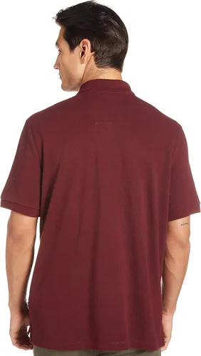 Miniatura 2 de Nautica - Camiseta de manga corta estilo polo para hombre, de algodón piqué liso