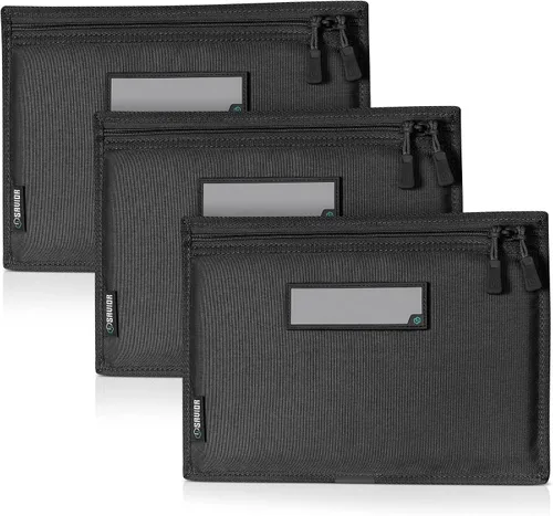 Miniatura 7 de Savior Equipment Funda táctica 600D para arma de fuego, funda suave con parche reflectante para bolsa de gama Specialist Series, cremalleras