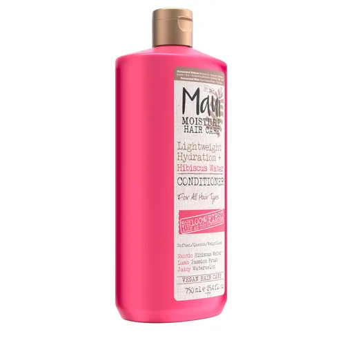Miniatura 7 de Maui Moisture Hidratación ligera + acondicionador de agua de hibisco, acondicionador nutritivo suaviza y apaga el cabello ondulado y rizado con aloe