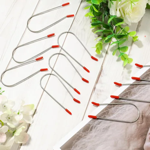 Miniatura 4 de Juego de 20 pinzas de rodillo para el cabello, kit de pasadores de sujeción de repuesto para cabello largo, rodillos portátiles de viaje de 1.25 20