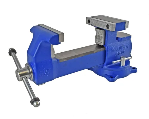 Miniatura 6 de Yost Vises 880-D2 Sistema de mordaza reversible combinada 20.3 cm de ancho de mandíbula de alta resistencia para tubos y banco de utilidad La