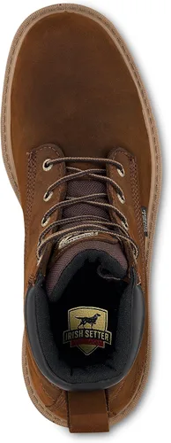 Miniatura 5 de Irish Setter, Hopkins, para hombre, 6 pulgadas, impermeable, puntera de seguridad de aluminio, bota de trabajo