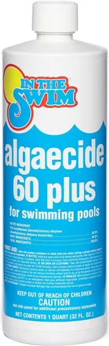 Miniatura 5 de In The Swim Algaecide 60 Plus para piscinas, no metálico, de bajo olor, preventivo de floración de algas no espumantes, compatible con desinfectante
