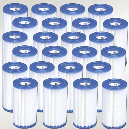 Miniatura 9 de Intex 29000E Cartucho de bomba de filtro de repuesto tipo A de 4.25 x 8 pulgadas para piscinas sobre el suelo, (paquete de 2)
