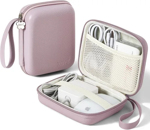 Miniatura 18 de Estuche Cargador para Macbook, Bolsa Organizadora Electrónica Portátil, Bolsa de Almacenamiento de Viaje para Accesorios de Laptop, Adaptador