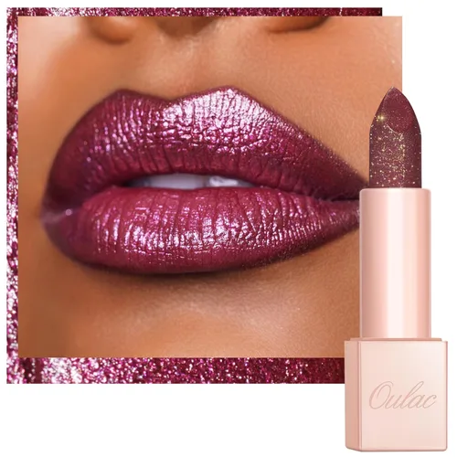 Miniatura 19 de Oulac Lápiz labial hidratante de coral para mujeres Bálsamo labial tintado infundido con ácido hialurónico sódico, maquillaje de labios ligero, PG04
