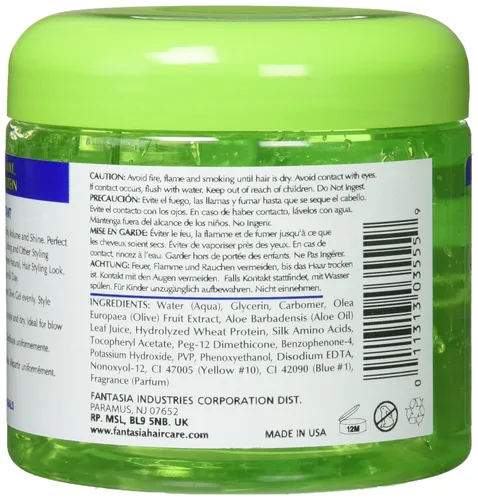 Miniatura 3 de Fantasia Ic Pulidor de cabello Olive Styling Gel con Sparkle Lites, 16 onzas