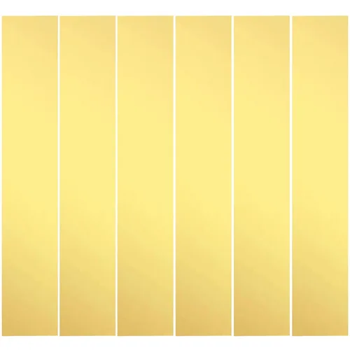 6 piezas de tiras de latón, surtido de láminas de latón, 6 pulgadas de largo x 1 pulgada de ancho, 0.002", 0.004", 0.006", 0.008", 0.012", 0.016" de