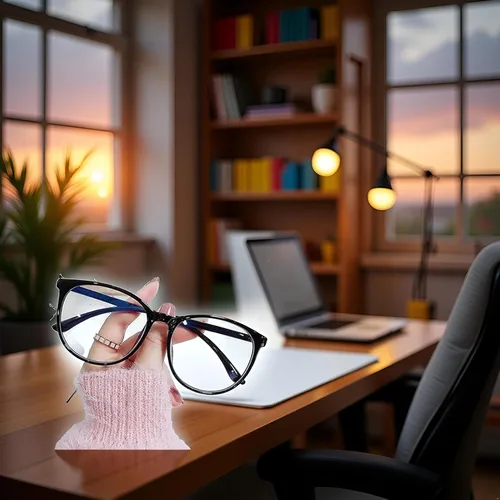Miniatura 4 de Lentes de luz de plástico azul y negro para mujer, bloqueo de luz azul avanzado, anteojos de lectura para computadora para mujeres y hombres, lentes