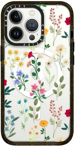 Miniatura 94 de CASETiFY Impact - Funda para iPhone 13 [protección contra caídas de 6.6 pies/compatible con Magsafe] Black Kingsnake, color negro transparente