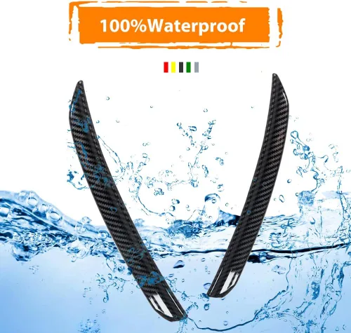 Miniatura 3 de ADIIL - Alerón trasero de estilo fibra de carbono, extensión de aletas compatible con Mini Cooper F55 F56 S/JCW de 2014 en adelante