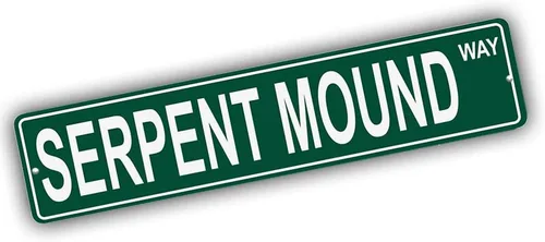 Miniatura 144 de Ohio Mountains Pick Your Mountain Compatible/repuesto para Acme Hill United States Mountain aluminio metal metal metal estilo letrero de calle