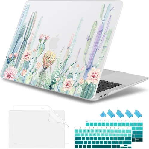 Miniatura 22 de May Chen Funda compatible con MacBook Air de 13 pulgadas 2022 2021, versión 2020-2018 Modelo: M1 A2337 A2179 A1932, carcasa rígida de plástico