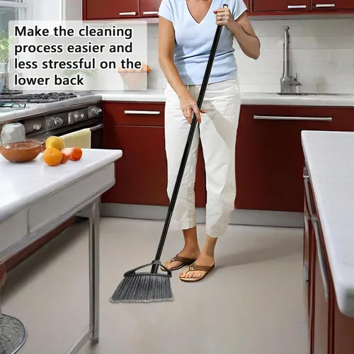 Miniatura 2 de Escobas para barrer interiores, escobas de casa para barrer interiores, escoba angular para pisos, escoba de cocina, escoba de piso aplicada