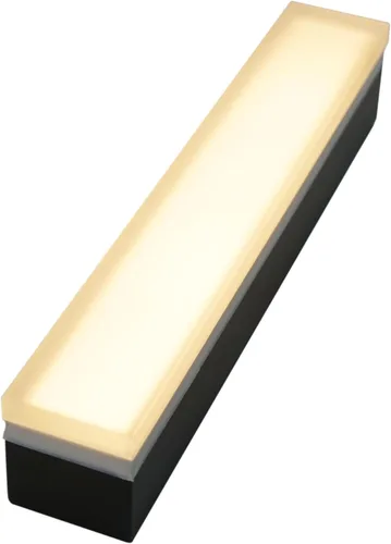 Miniatura 11 de LUMENGY Luz de pavimentadora de 4 x 8 pulgadas (3.93 x 7.87), 2700 K blanco cálido, iluminación de ladrillo sin reflejos para entradas, pasarelas