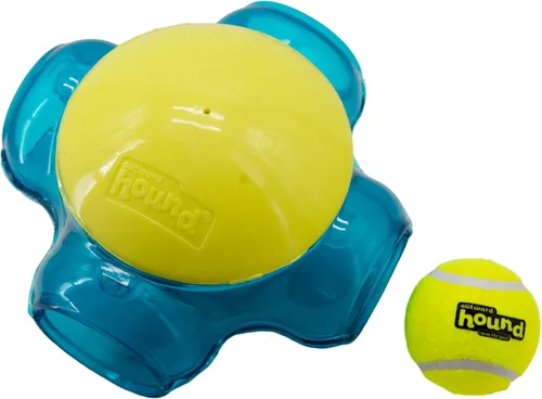 Miniatura 8 de Outward Hound Squeaker Ballz - Pelotas de tenis chirriantes para perros de menos de 50 libras, juguete interactivo para perros para buscar y Bolas