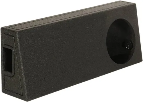 Rockville REC122 Caja de caja de subwoofer con puerto individual de 12 pulgadas, ajuste para camión detrás del asiento, MDF de 3/4", acabado de