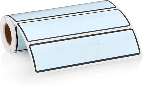 Miniatura 7 de Carstens Etiquetas adhesivas adhesivas, 5 3/8 x 1 3/8 pulgadas, etiquetas para carpetas de anillos de 1.5 a 4 pulgadas, lavanda, rollo de 200