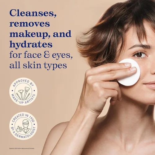 Miniatura 2 de Embryolisse Leche desmaquillante suave e impermeable, limpiador facial hidratante 4 en 1 para pieles sensibles con aloe vera y manteca de karité