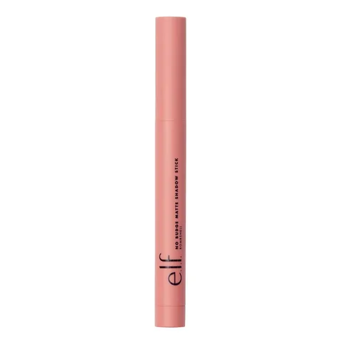 e.l.f. No Budge - Sombra mate en barra de sombra de ojos en barra de un solo golpe, larga duración y resistente a las arrugas, acabado mate, vegano