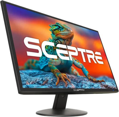 Miniatura 11 de Sceptre - Monitor LED delgado Prime de 24 pulgadas, 1080p 99% sRGB 2x HDMI VGA con altavoces integrados, color negro máquina