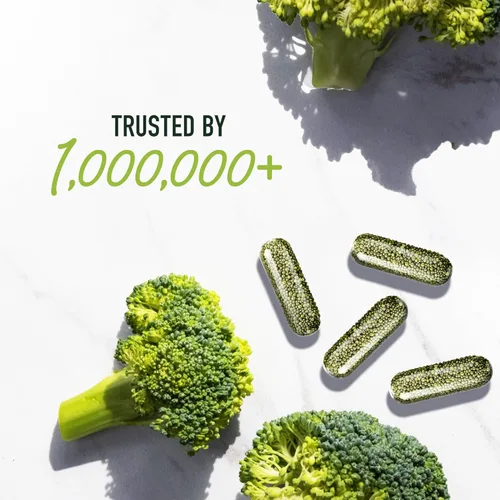 Miniatura 8 de Suplemento de sulforafano de 50 mg de brotes de brócoli Activación NRF2, salud celular y apoyo inmunológico Glucorafanina, mirosinasa