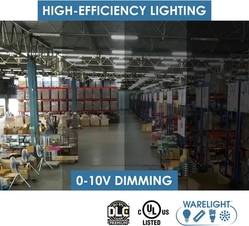 Miniatura 5 de WareLight Condor G3 Premium LED High Bay de 2 pies de alta calidad, 155 W, 21080 lúmenes, 5000 K luces LED para tienda, bahías altas de grado