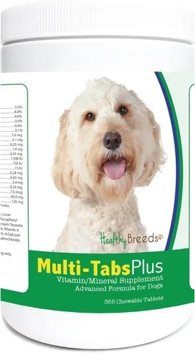 Miniatura 343 de Healthy Breeds American Staffordshire Terrier Multi-Tabs Plus tabletas masticables 180