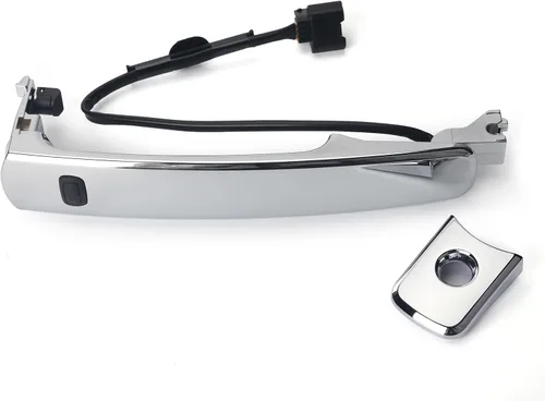 Miniatura 6 de Manija de puerta exterior cromada delantera izquierda lado del conductor, con sensor y sistema de entrada inteligente sin llave compatible