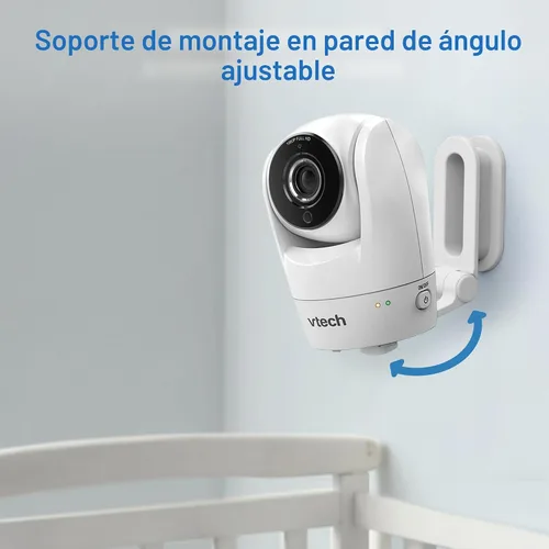 Miniatura 12 de VTech Monitor inteligente WiFi para bebés: mira a tu bebé en casa o desde cualquier lugar, aplicación gratuita, cámara de 1080p, pantalla de 5