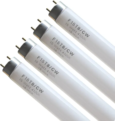 Miniatura 7 de F15T8-CW 15 vatios Luz blanca fría, lámpara lineal fluorescente T8 de 18" para RV, bombilla de repuesto para luminaria Philips Alto ECO GE Staco