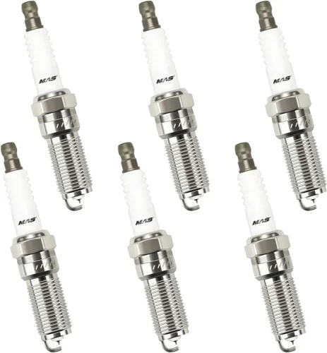 Miniatura 6 de MAS Juego de 6 bujías de iridio 6509 Compatibles con Cadillac CTS SRX Chevy Impala Colorado GMC Acadia Saturn Outlook 3.0L 3.6L V6 Reemplazo