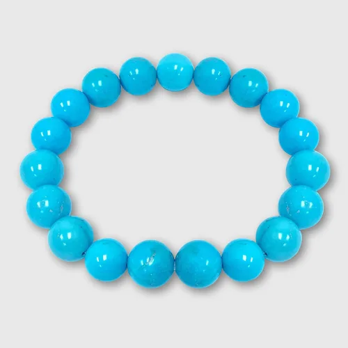 Miniatura 542 de Gem Avenue Handmade Round Bead Stretch Bracelet Unisex Natural Stone Beaded Jewelry for Men & Women, Elastic Wristband for Daily Wear