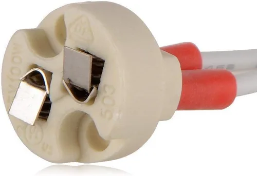 Miniatura 2 de Mini soporte bi-pin MR16 para bombillas con base GU5.3, G4, MR11, MR16